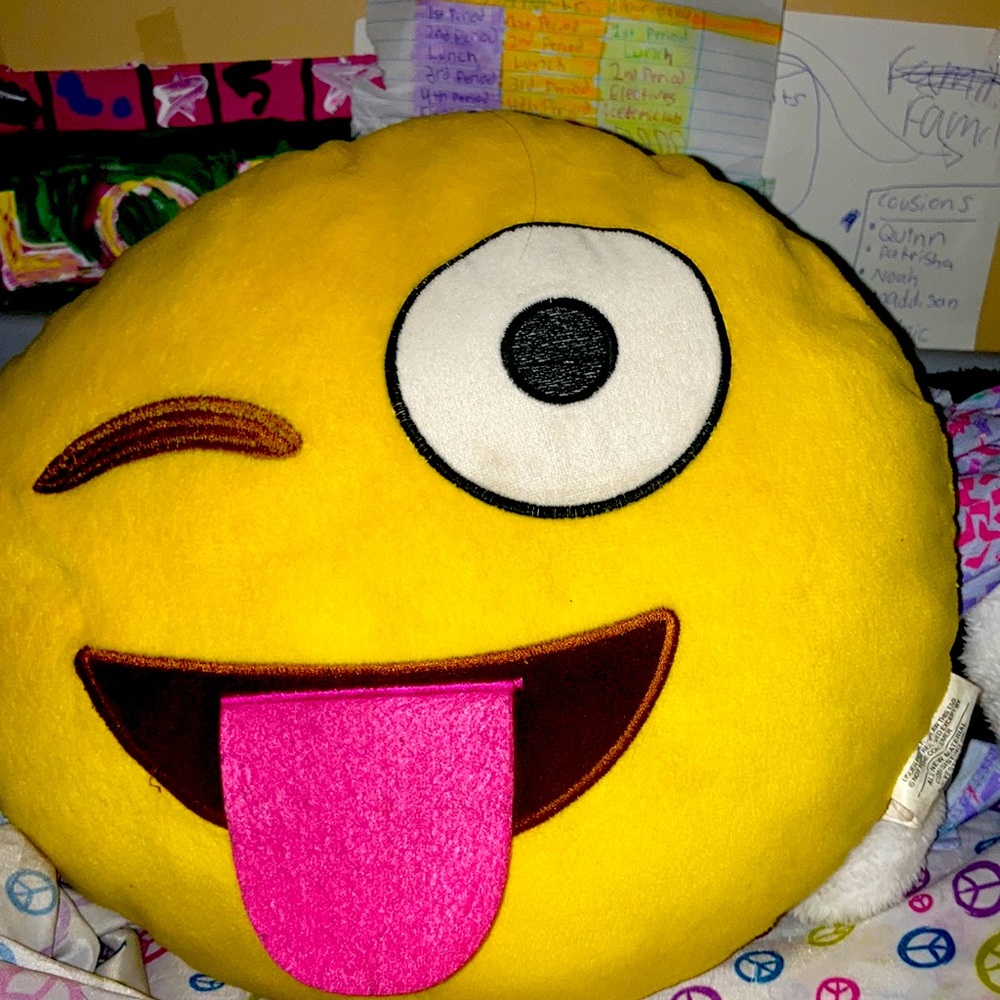 Emoji pillow